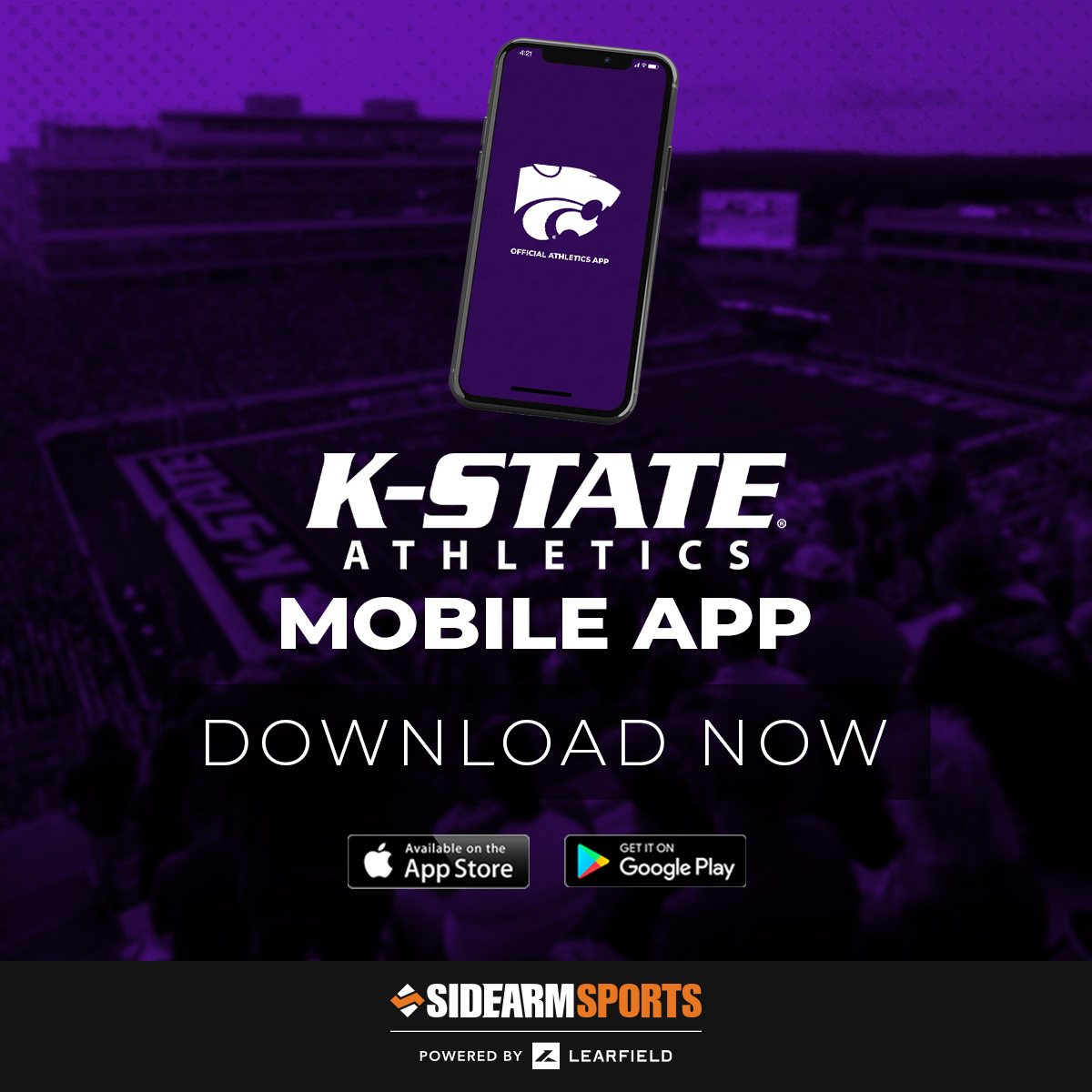 kstatesports's tweet photo. Stay up to date on the latest with #KStateSports 📲
Download the official app TODAY!

Already have the app? Check your settings or app store for the updated version

Apple App Store: https://t.co/3A14WAAnCl
Google Play Store: https://t.co/ShrSjD57TA https://t.co/5HEgnGNRoh