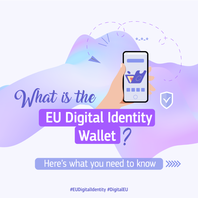 EU_Commission's tweet photo. The Digital Identity Regulation has entered  into force.

It means that all Europeans will be able to benefit from a personal digital wallet app on a voluntary basis from 2026.

It will improve the way we engage with online services, keeping our safety and privacy at its heart ↓