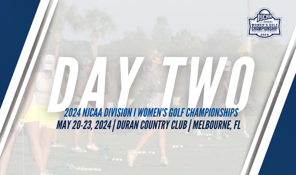 🚨Day Two in Melbourne, FL is Here!

The second round of the 2024 #NJCAAGolf DI Women's Championship is teeing off. Yesterday saw some low scores, will that continue today?

💻njcaa.org/championships/…
📊njcaachampionship2024.golfgenius.com/pages/10584357…
