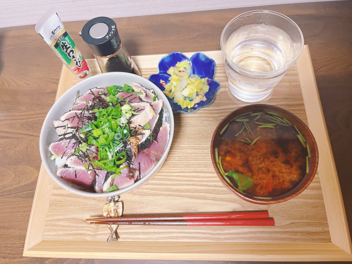 鰹のたたき丼🐟