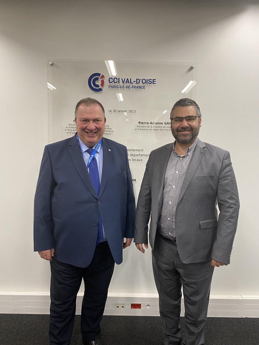 PKuchly57's tweet photo. Rencontre très intéressante ce matin à CCI Val-d'Oise avec le Docteur #Stephane_PIRNAY Président de #Expertox (conseil, analyse, développement en toxicologie) sur les projets de développement de l’entreprise en @valdoise !
https://t.co/hKSvtiO4jl https://t.co/MWC6zlr1fv