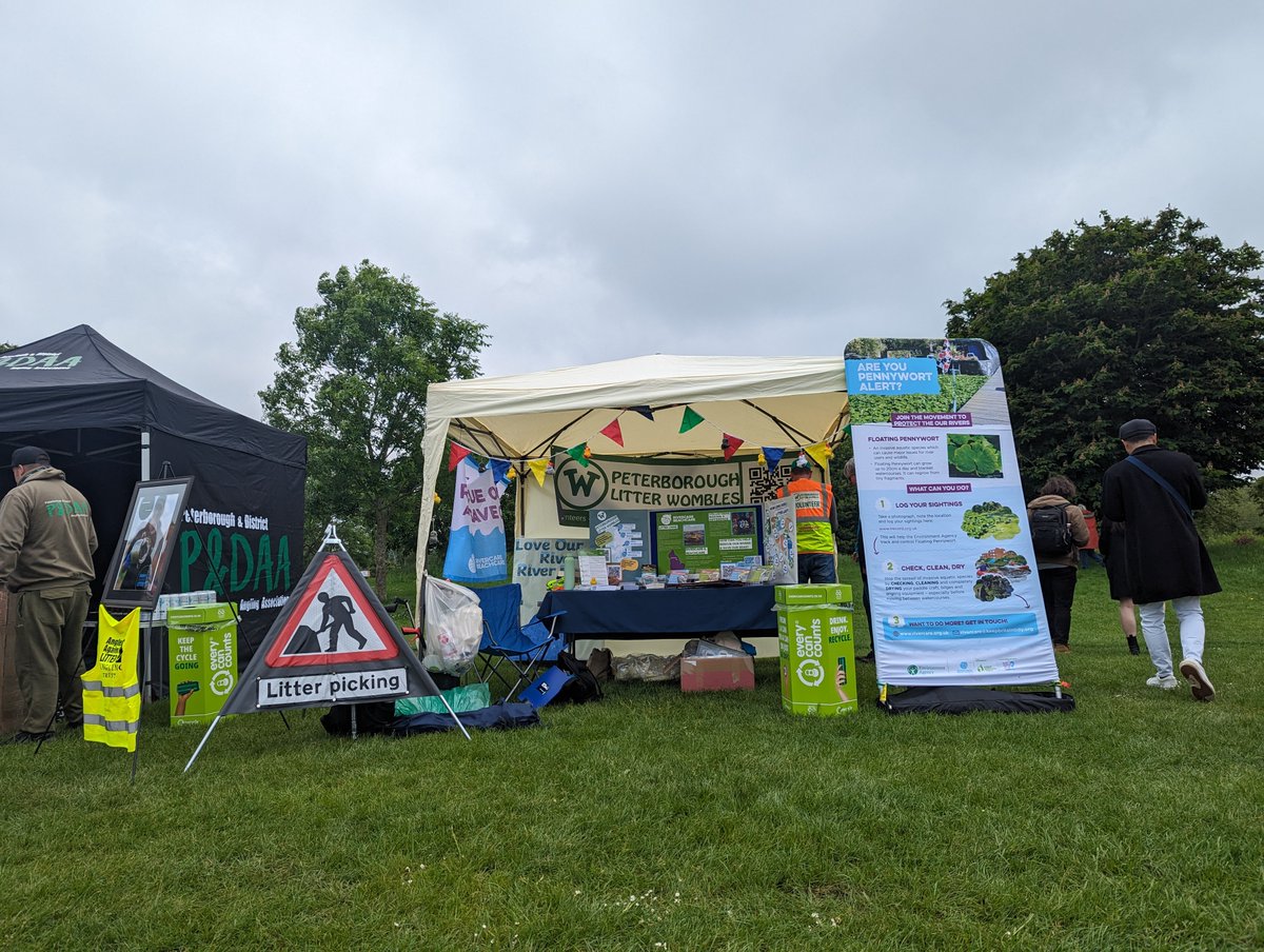 A huge thank you to @NeneParkPboro for the Peterborough Celebrates Festival!
#peterboroughlitterwombles #LitterHeroes
@KeepBritainTidy @PeterboroughCC @EveryCanCounts