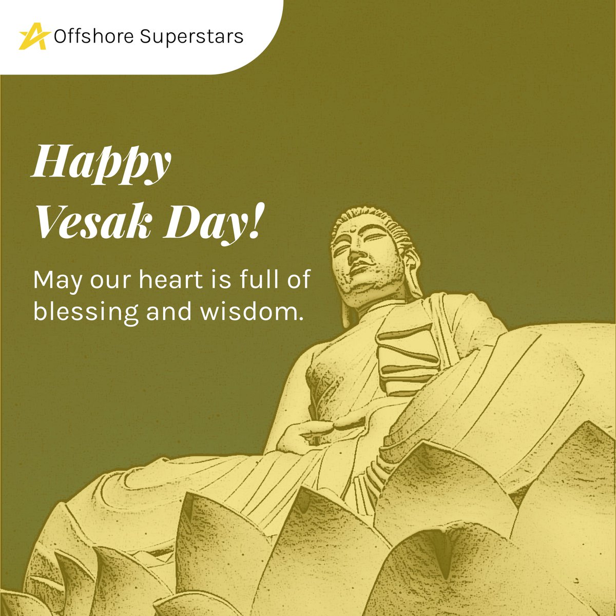 Celebrating Vesak Day, a time for reflection, compassion, and gratitude. May today inspire peace, kindness, and wisdom in our lives 🌸🙏

#VesakDay #OffshoreSuperstars #career #globalcareer #remotework #internship #workopportunities