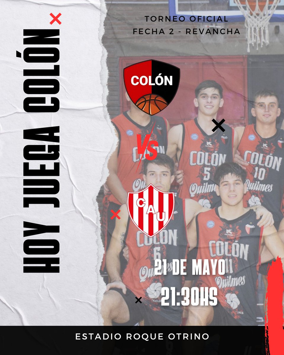 Colón Básquet 🏀❤️🖤 tweet media