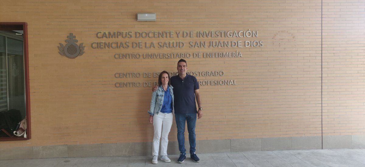 Hospital Fundación Instituto San José (@fisj_madrid) on Twitter photo Jorge y Elena, responsables de #enfermería de nuestro Hospital han participado en las X Jornadas Internacionales de Creatividad y Cuidados #SanJuandeDios celebradas en el Centro <a href="/cdocenteSJD/">Campus Docente y de Investigación San Juan de Dios</a>, para conocer a los recién titulados y presentarles nuestro modelo de trabajo. Jorge y Elena, responsables de #enfermería de nuestro Hospital han participado en las X Jornadas Internacionales de Creatividad y Cuidados #SanJuandeDios celebradas en el Centro <a href="/cdocenteSJD/">Campus Docente y de Investigación San Juan de Dios</a>, para conocer a los recién titulados y presentarles nuestro modelo de trabajo.