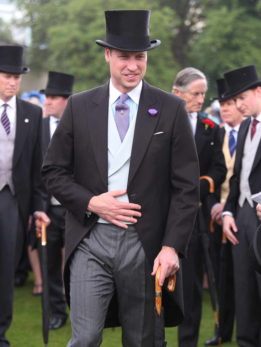 Wonder if William will attend the Garden party later today 🎩🩵