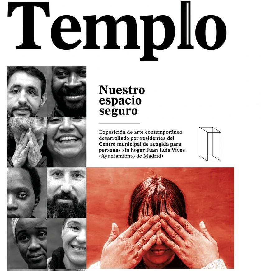 Todavía puedes disfrutar de la expo 🖼 'Templo. Nuestro espacio seguro' en el CC Clara del Rey-Museo ABC. Una muestra con el arte contemporáneo 🎨 desarrollado por residentes del Centro Municipal de Acogida para Personas Sin Hogar Juan Luis Vives. 🚩Amaniel 29-31