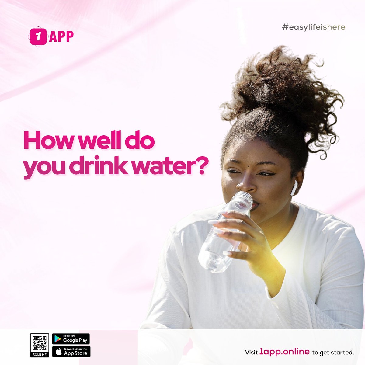 How many times do you drink water in a day?
Let us know

#1app #easylifeishere #paymentsolutions #tuesday