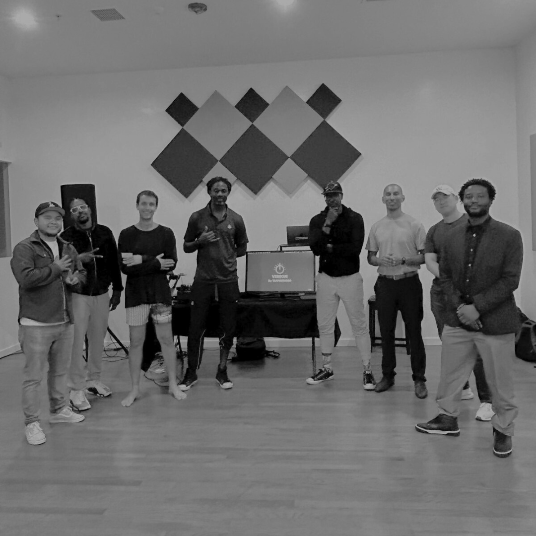 vibecueapp's tweet photo. Shout out to the DJs, including those not in this photo, who came to see the power of Vibecue. You guys delivered valuable feedback and amazing vibes.

Vibecue is only getting better and better so stay tuned. The Trapnstudio team is grinding, coding, and vibing.

 #MuExTech ⁠ https://t.co/UGF11buAj3