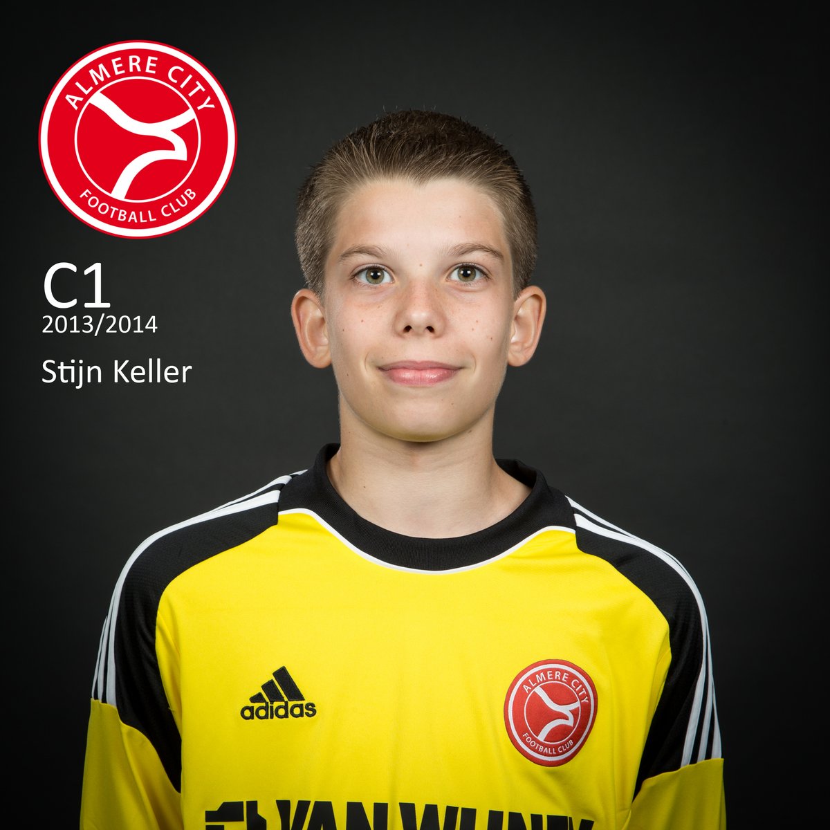 AlmereCityFC's tweet photo. Kind van de club, sinds 2012! 😍

#StijnBlijft https://t.co/zAfm2bL53A