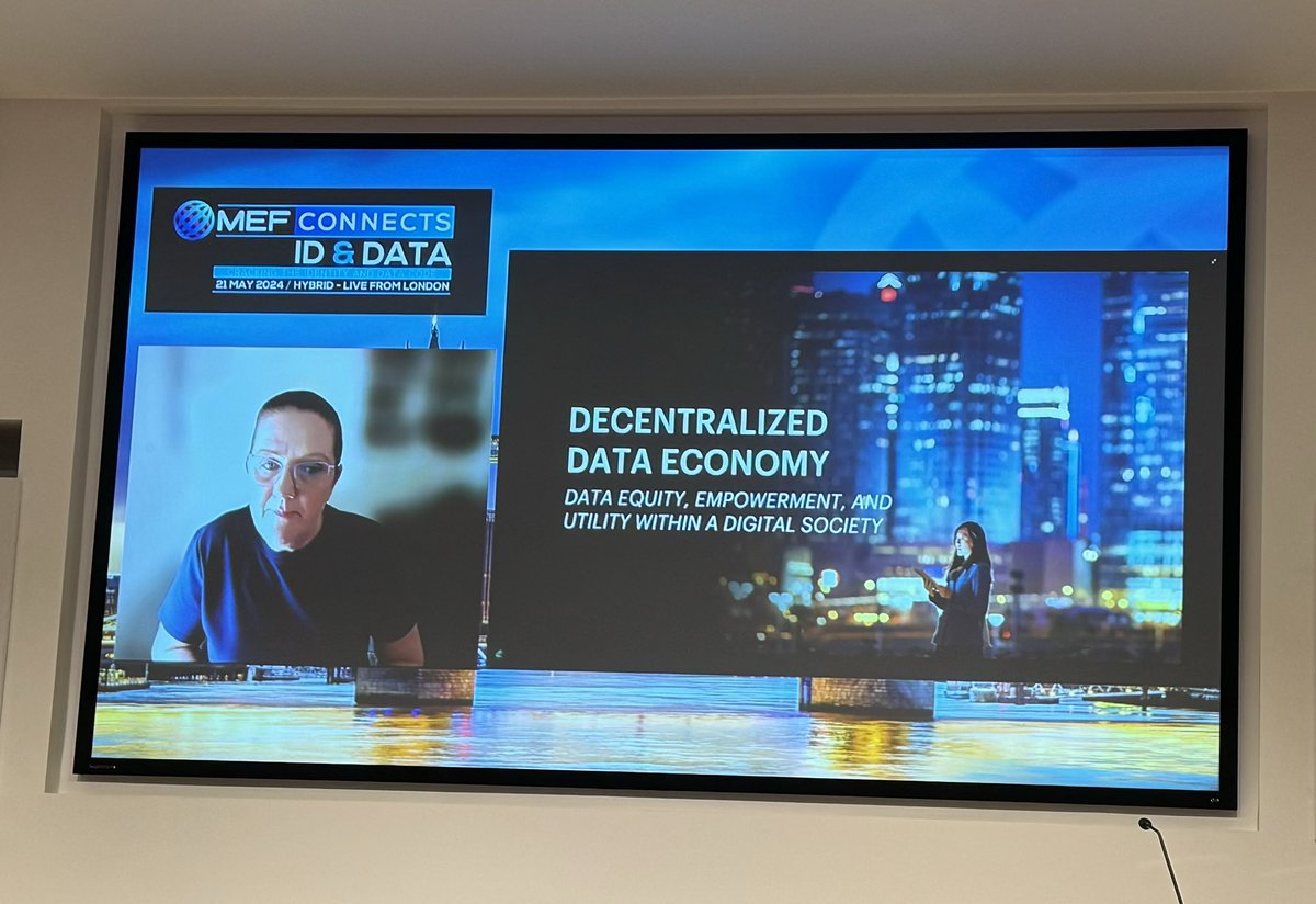 OntologyNetwork's tweet photo. Lots of topics today, and even some online speakers.
The Decentralized Data Economy and how it brings empowerment and equity to individuals.
#MEFConnects https://t.co/Pa3V48JjAF