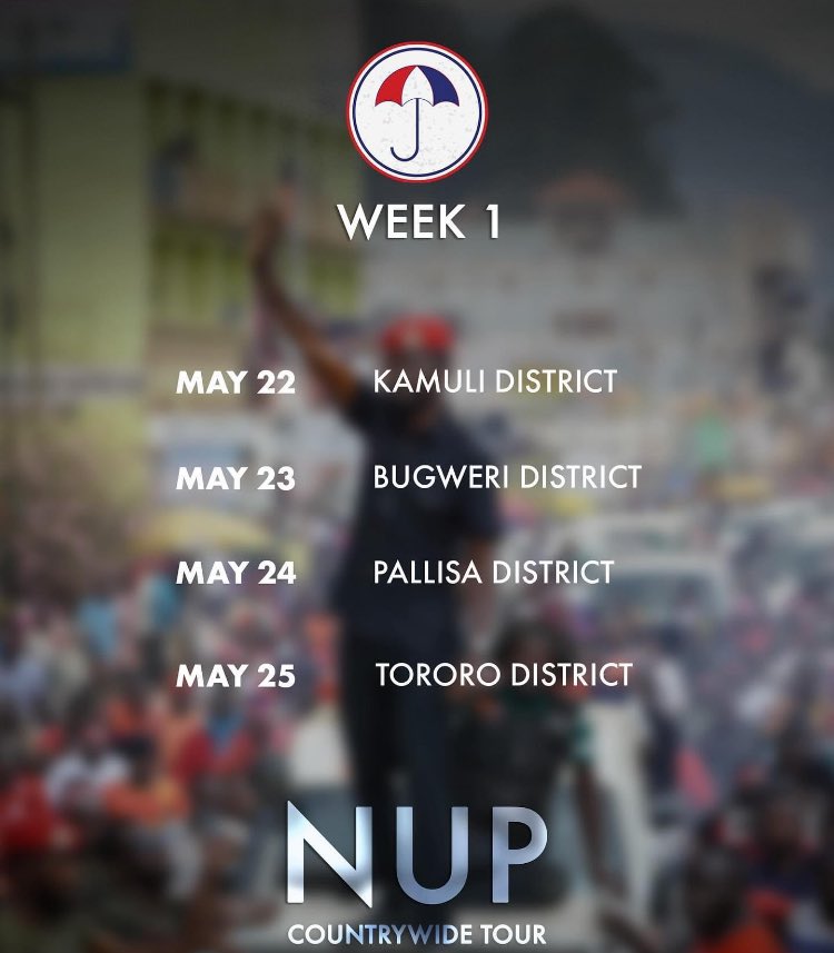 christinejr6's tweet photo. Tomorrow our second country wide tour commences , yeah tudamu okuzoganya Naki…. #nup #countrywidetour #tohellwithpoverty https://t.co/Fd0en4cCtm