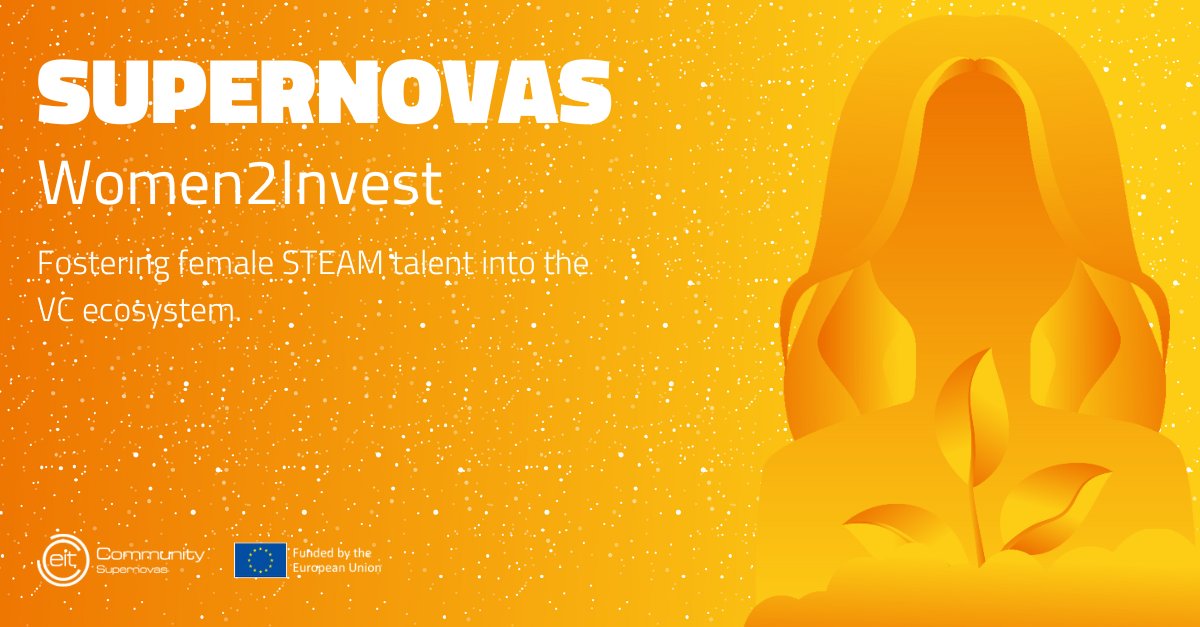 The 2024 call of #Women2Invest by Supernovas #EITCommunity is open! Get training and access to VC opportunities. 💶 STEAM women, it's your time to shine! 🌟 🔗 eit.europa.eu/our-activities…