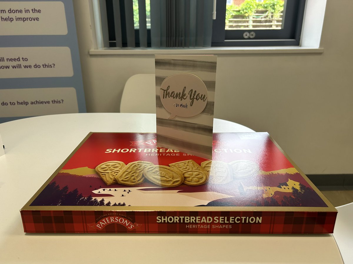 Wesham Rehabilitation Centre (@centrewesham) on Twitter photo Another day, another upcoming discharge 🥲 thank you to this service user and their family for the lovely card & the biggest box of shortbread we have ever seen! I’m sure it will quickly make its way around our staff members 💛 <a href="/WeAreLSCFT/">Lancashire & South Cumbria NHS Foundation Trust</a> Another day, another upcoming discharge 🥲 thank you to this service user and their family for the lovely card & the biggest box of shortbread we have ever seen! I’m sure it will quickly make its way around our staff members 💛 <a href="/WeAreLSCFT/">Lancashire & South Cumbria NHS Foundation Trust</a>