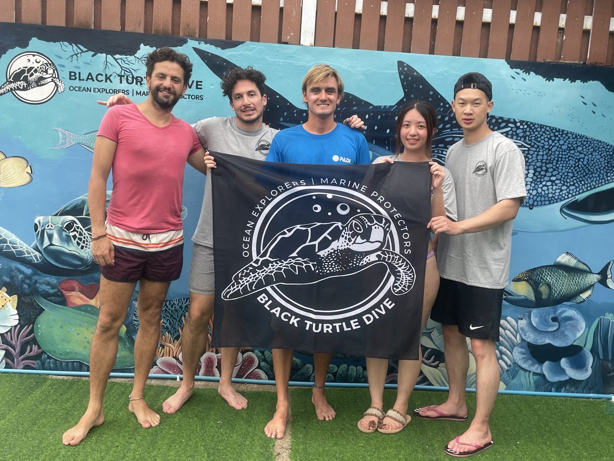 We would like to say very well done to our new PADI Open Water Divers Aaran, Zoey, and Will! Come and join the diving journey with Black Turtle Dive's PADI Open Water Course in Koh Tao, Thailand. blackturtledive.com/padi-diving-co… #travel #lifestyle #padi #ocean #kohtao #thailand #holiday