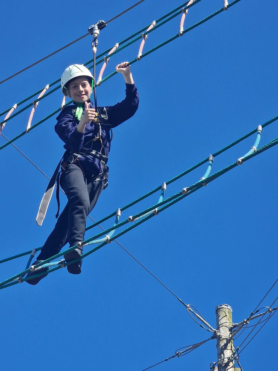 SaintNicksSch's tweet photo. What a fabulous trip to Bude for our Year 6 residential! High ropes, surfing, water activities, and so much more. An unforgettable adventure. #StNicksTrips #StNicksMiddle #StNicksYear6 https://t.co/Q258yJMvgu