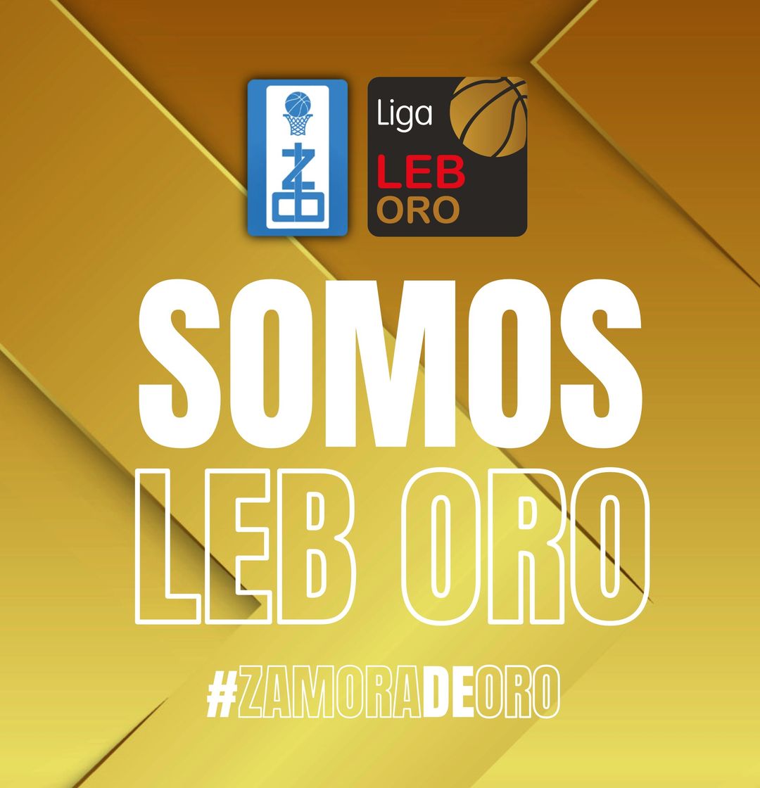 🏀 Gran temporada del @ClubBZAMORA, que culmina con su ascenso a la #LEBOro, la categoría de plata del baloncesto español ⛹🏻‍♂️ Recompensa más que merecida. ¡Enhorabuena, equipazo! 🙌🏻