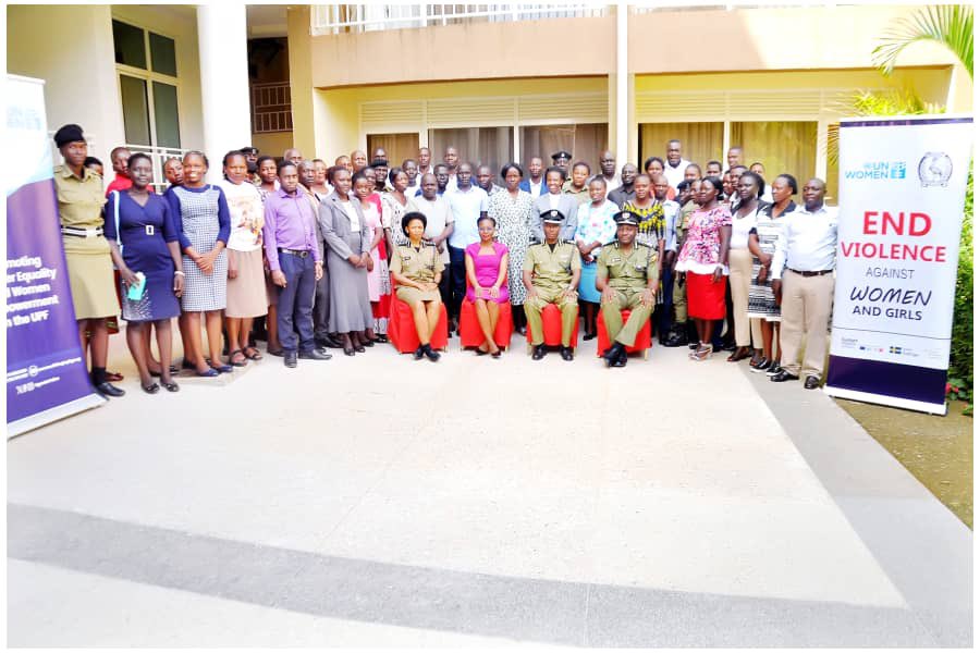 In coordination with the @UN_Women, CID is conducting a training of police officers on effective investigation and management of GBV cases. The training, which was opened by the Deputy Director CID ACP Odong Mark and Ms Nina Byarugaba, includes officers drawn from KMP, Tororo,