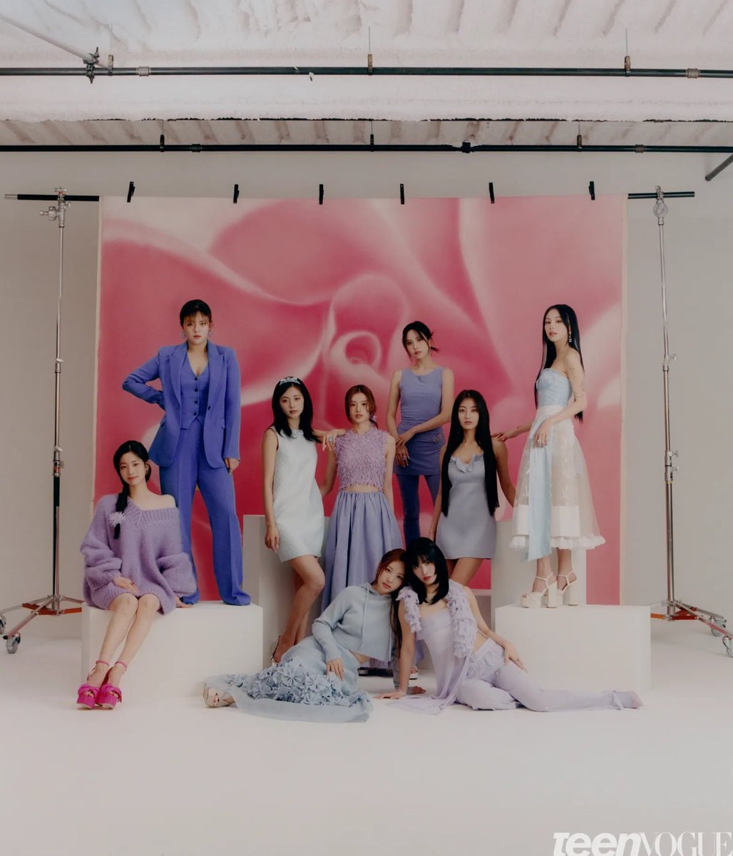 .@TeenVogue on @JYPETWICE reaching newer heights together as a group: — “[TWICE] have become known colloquially as “the Nation’s Girl Group,” a title that has historically referred to the legendary second-gen act Girls Generation (SNSD)” - L. Frances 🩷