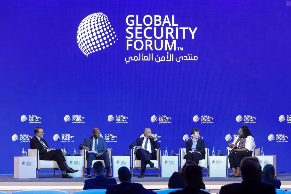 #NOW #GSF2024 | Panel discussion on Africa and the Global Counterterrorism Agenda sponsored by UN CTED. Featuring: Hon Djibrill Bassolé, Mr. Idriss Mounir Lallali, Dr. Anneli Botha, Ms. Ornella Moderan, & moderated by Dr. David Scharia. @DjibrillBassole @david_scharia @UN_CTED