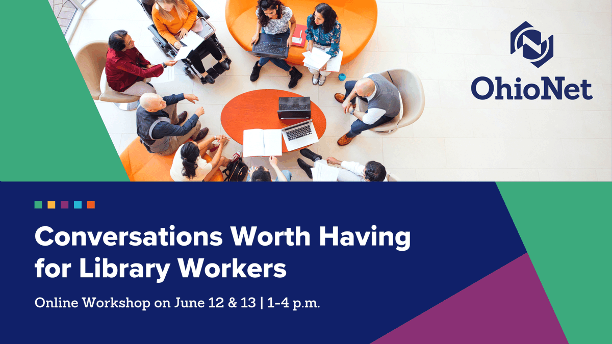 Learn two powerful practices to spark meaningful connections, ignite creativity, and empower library professionals at our online workshop, Conversations Worth Having for Library Workers on 6/12 &amp; 6/13. ⭐ Learn more and reserve your seat before June 3: loom.ly/EvOHbko