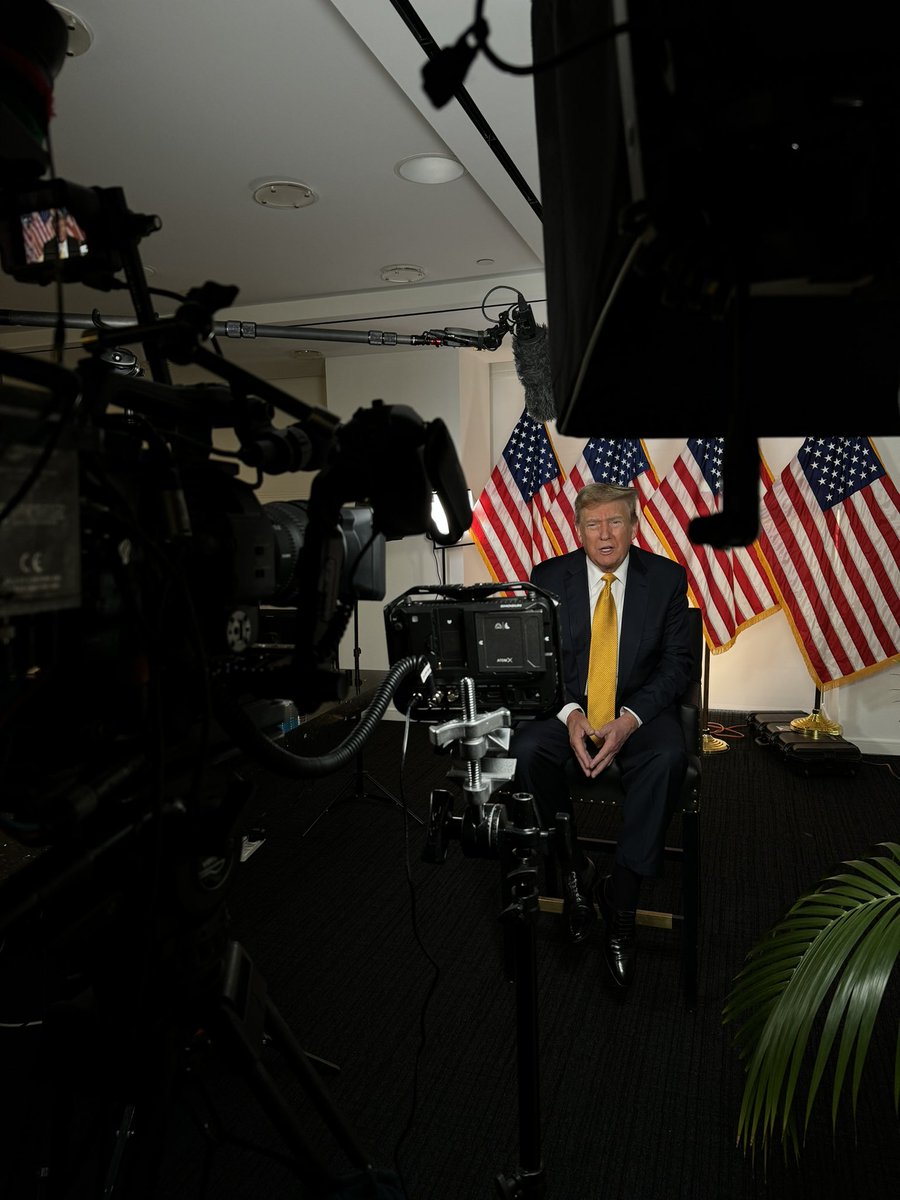 President @realDonaldTrump doing local Nevada and Pennsylvania TV before heading to the courthouse 💪🏼 Think Biden could do this?