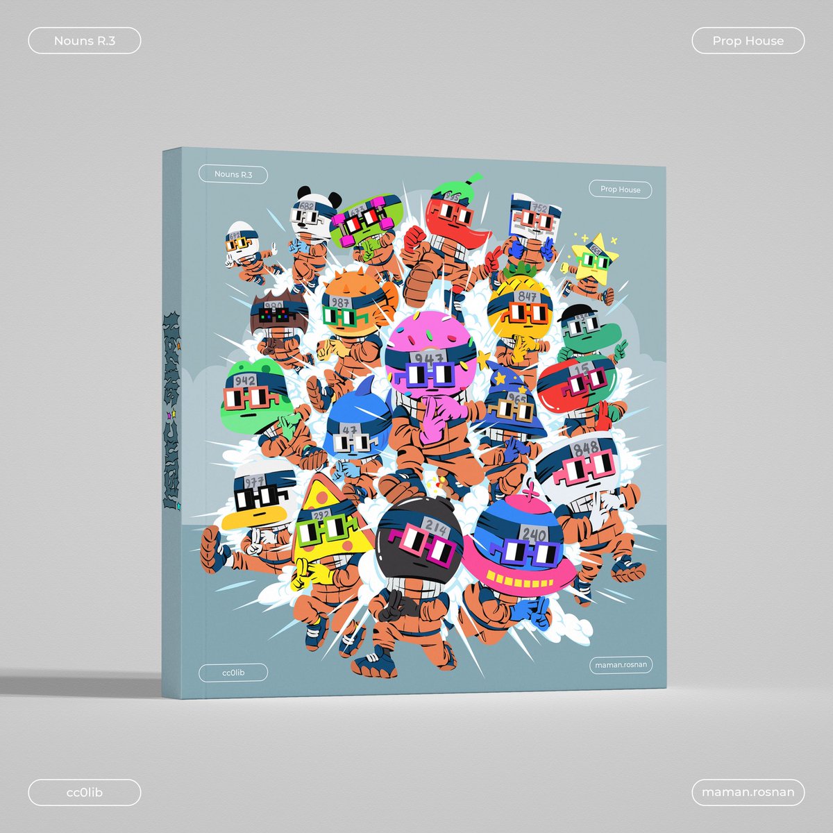 I feel so satisfied when i use pencil &amp; paper to draw. But when it comes to coloring, I’m a bit skeptical what color i want to use. I hope my artwork will satisfy all eyes. Enjoy!

Cast you vote to Nouns Jutsu!
vote.cc0-lib.wtf