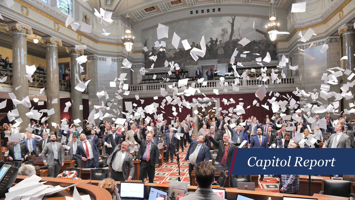 Capitol Report: General Assembly Wraps Up Successful 2024 Session #moleg | eepurl.com/iQnMAk
