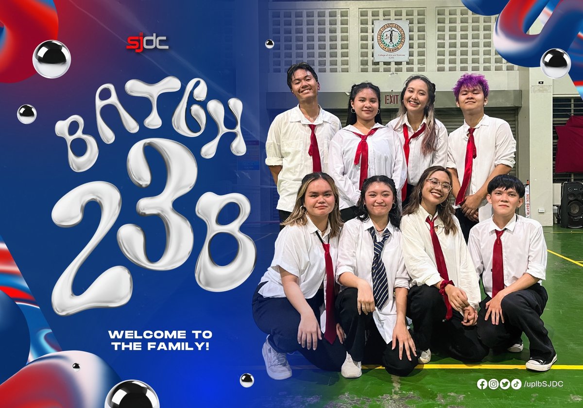 uplbSJDC's tweet photo. The dance floor expands, and so our dance family! 💃🕺

With great excitement, we welcome the newest additions to our dance group — Batch 23B. 🤩 We can’t wait to experience your infectious enthusiasm and passion in making waves with us! 🌊 https://t.co/crKgHq7t9Q