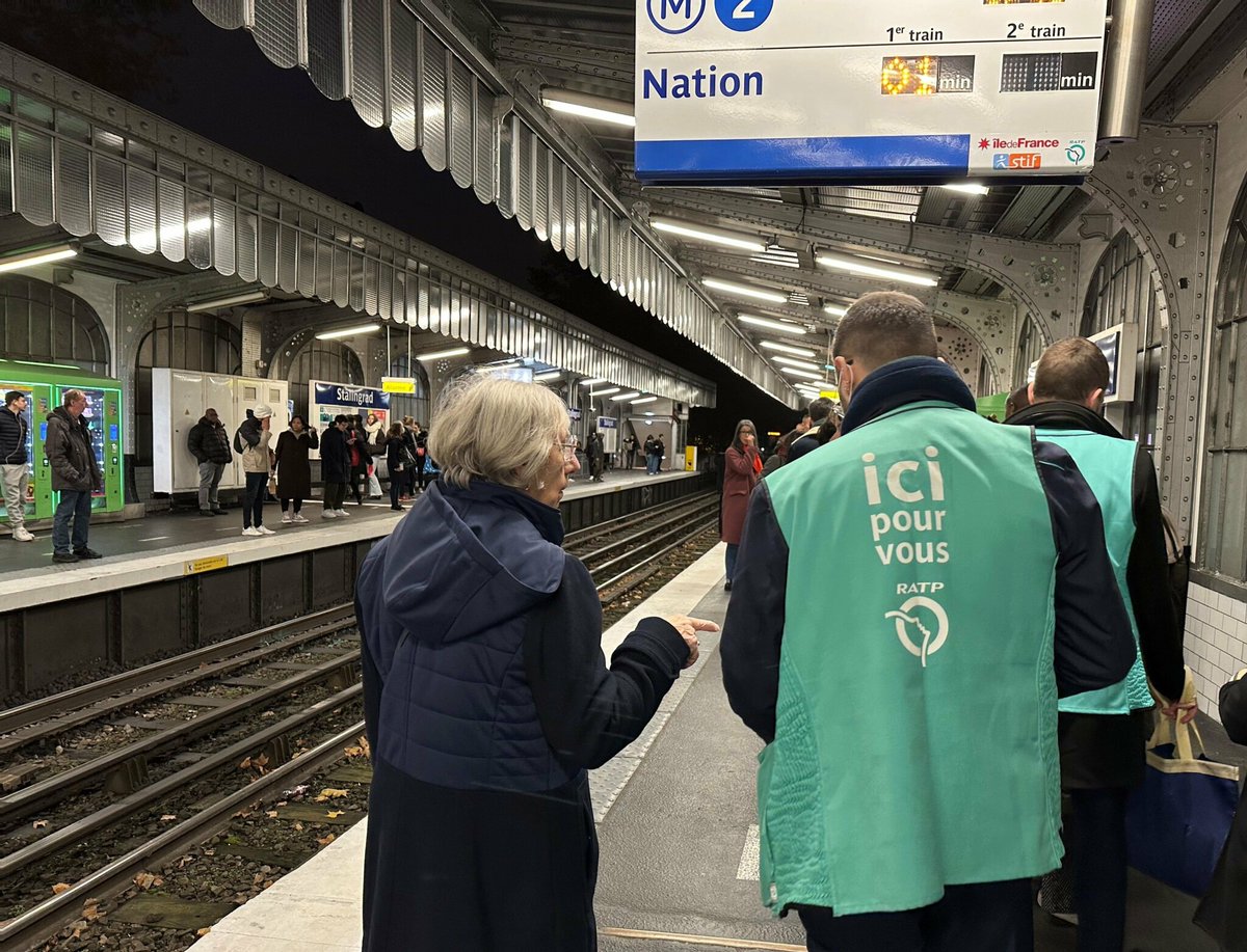 Paris : le réaménagement de la station de métro La Chapelle sur la bonne voie ➡️ l.leparisien.fr/9gSX