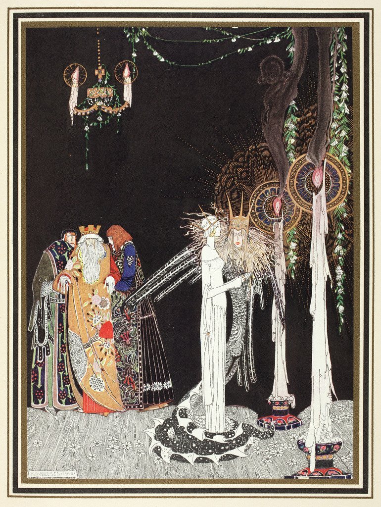 sovietsoleri's tweet photo. Kay Nielsen. From "East of the sun and west of the moon,” 1914. https://t.co/BqX5iVFWPr