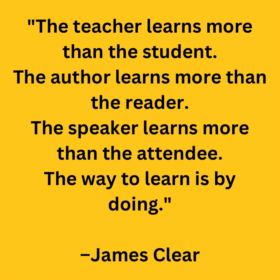 Great leaders set the example by being highly engaged in the work. They know that doing leads to learning. Be great today!
#leadership #SmallDistrictDoingBigDistrictThings #suptchat #EduGladiators #leadlap #CelebratED #JoyfulLeaders #WarmDemanders #CrazyPLN #edchat #satchat