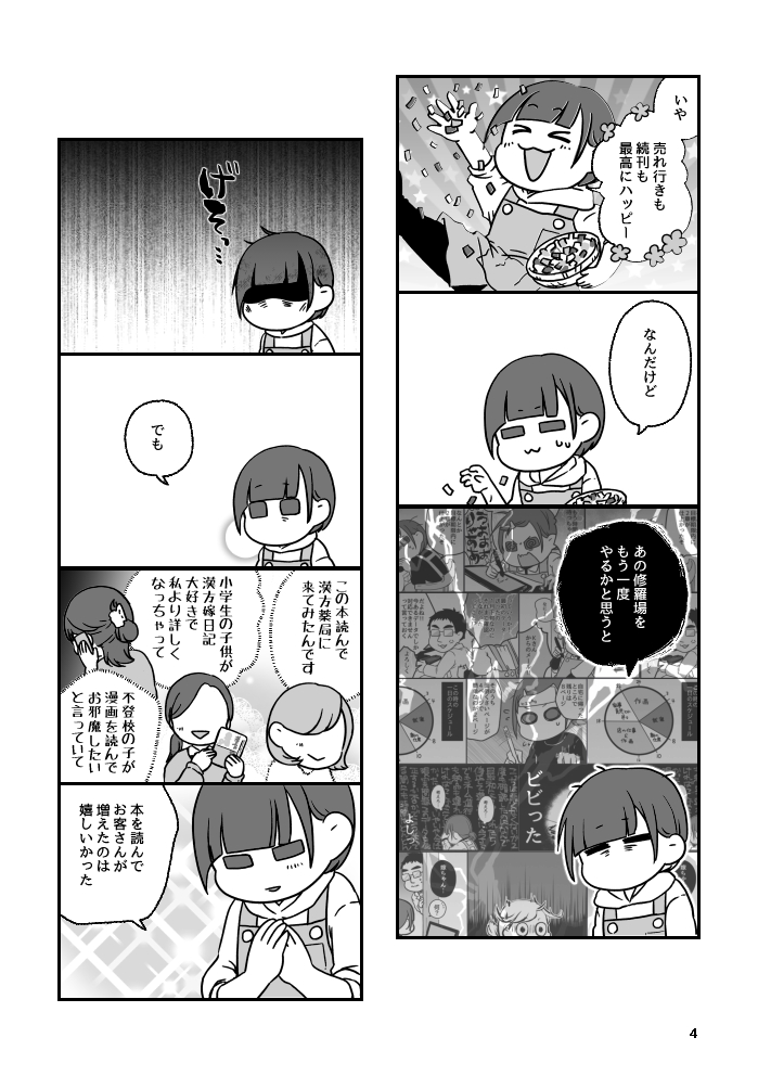 「書籍化実録②」から抜粋(1/3)
念願の書籍化から続編が決定!でも締切守れなさすぎて問題が。困った末に発達障害を疑いストラテラを服用してみることに
#COMITIA148 #コミティア148
#漫画が読めるハッシュタグ