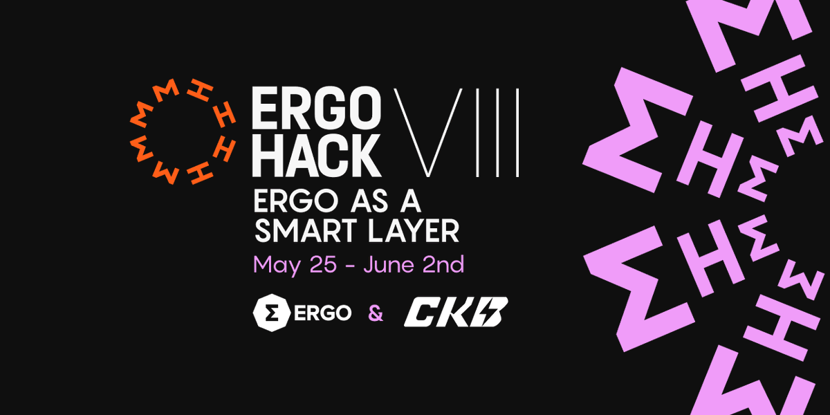 🚨 Exciting News for #ErgoHackVIII! 🚨

We're thrilled to announce that @CKBEcoFund, the first Bitcoin Layer 2 fully isomorphic with BTC, will be co-hosting ErgoHack VIII!

They're contributing a special task with a $1000 prize pool in $CKB tokens for Developing a Lending