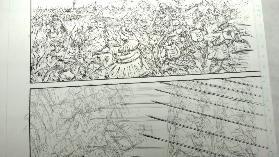 結局追加2Pのペン入れに1日がかり 