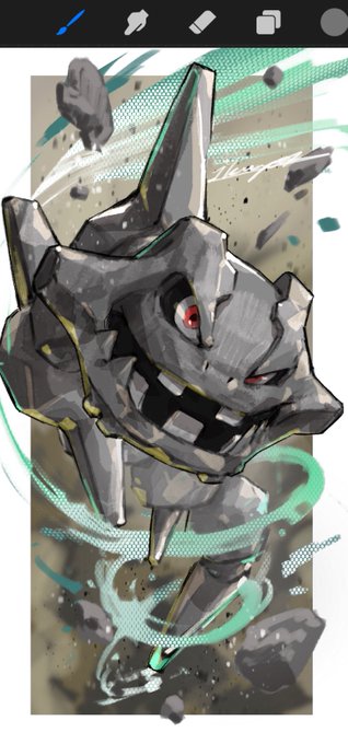 「pokemon (creature) rock」 illustration images(Latest)