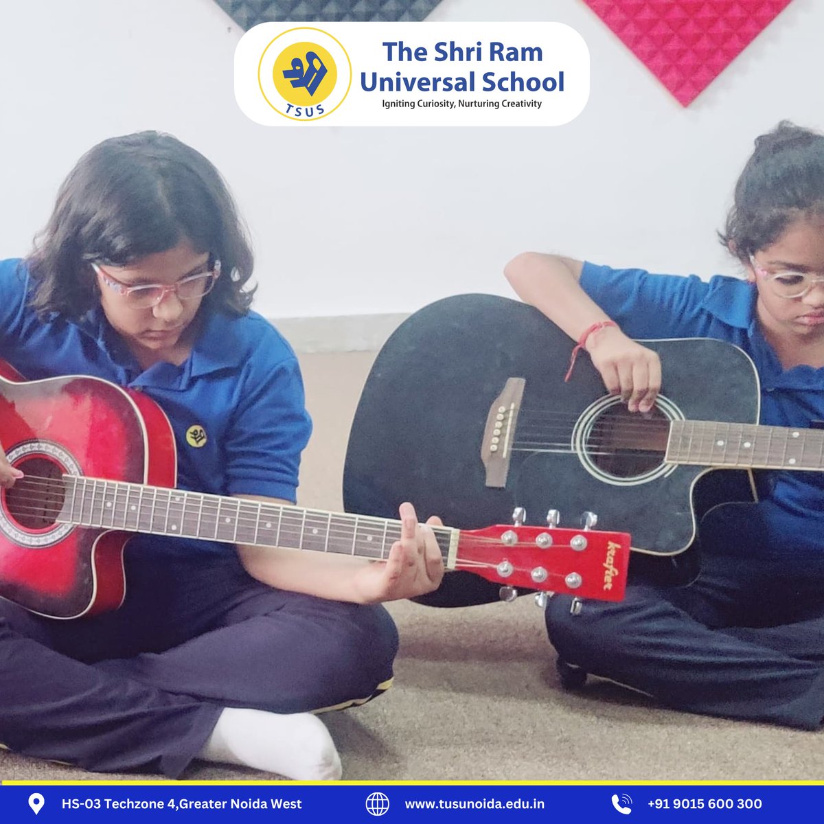 TSUSNoida's tweet image. 🌞🎉 The Shri Ram Universal School, Greater Noida’s Summer Camp Extravaganza is here! With the onset of summer vacations, the much-awaited TSUS Summer Camp begins, offering an enriching mix of sports, dance, music, theatre, art and crafts, and even fireless cooking. #TSUS