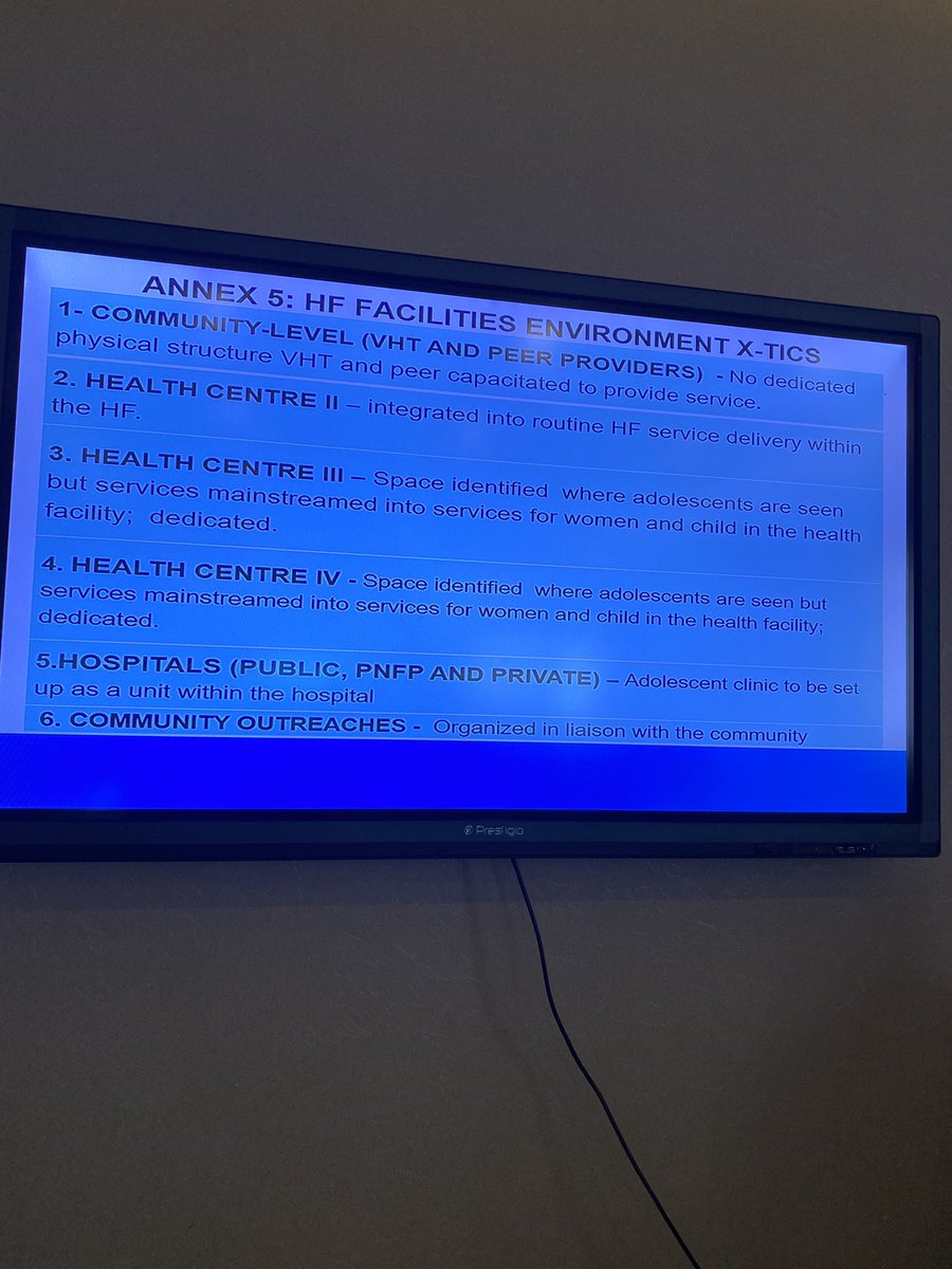 #10thAdolConf #SAHU Dr Bongomin Bodo of @WHOUganda presenting the WHO Adolescent health Framework.”Building capacity to train healthworkers about adolescent health is very pivotal in promoting change in the adolescent community”@SabrinaKitaka @MakCHS_SOM @MbararaUST @WHO