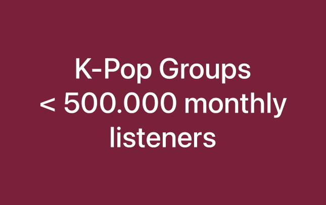 starfess's tweet image. Ayo kenalin star grup kpop yang lagunya enak, worth buat distan tapi monthly listeners nya masih dibawah 500k