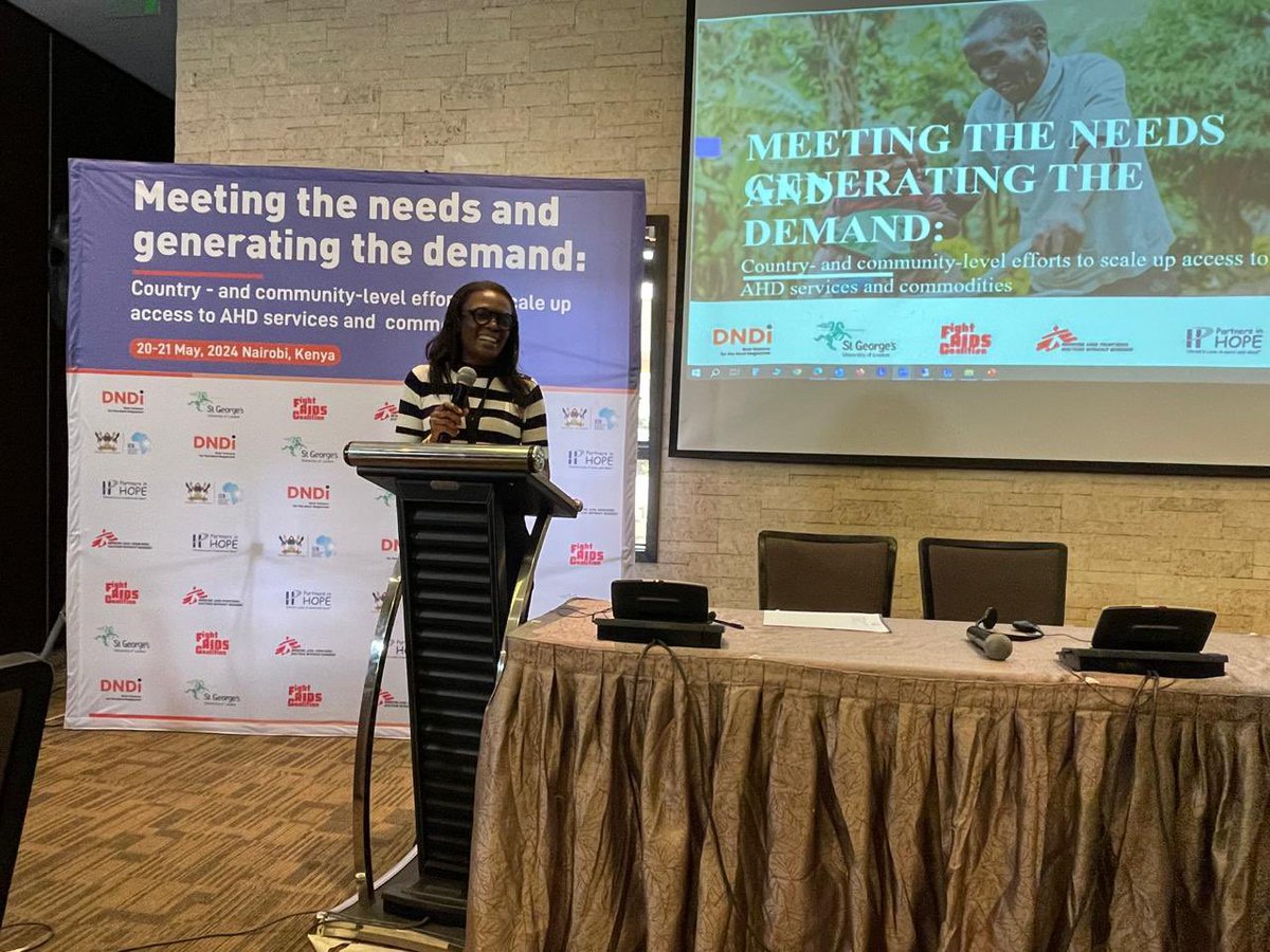 In 2022, 630 000 people died of AIDS-related illness - this number likely to go up if we do not address the 9.2 million people living with #HIV not on treatment! It’s for this reason that we are excited to have joined colleagues in the meeting co-organized by the AHD Alliance