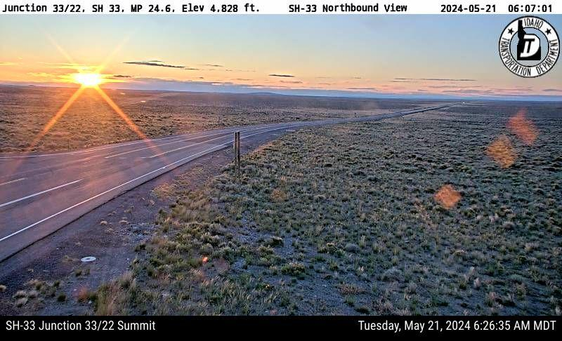 Good morning from just east of Howe, Idaho! #idwx