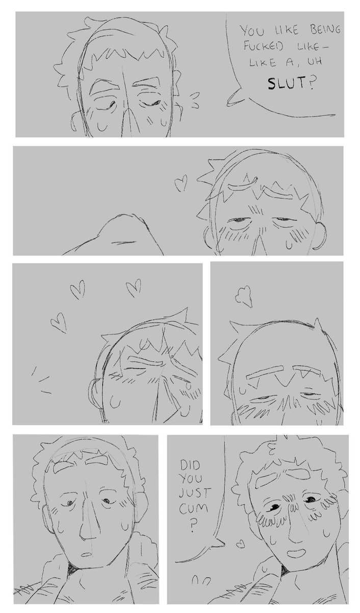 Spiced0Brandyy's tweet photo. Based off the headcannon that Reigen likes being degraded but Serizawa likes being nice to him so the one time he hyped himself up enough to call Reigen a slot, Reigen never stood a chance 

#serei #nsfw #reigenarataka #serizawakatsuya https://t.co/CQsvDBpG9P