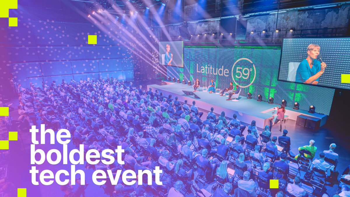 Not that we think you'd have forgotten, but #Latitude59 kicks off tomorrow! Take another look at the agenda if you're still deciding what talks and panels to attend, and we'll see you there. bit.ly/4dHURqx