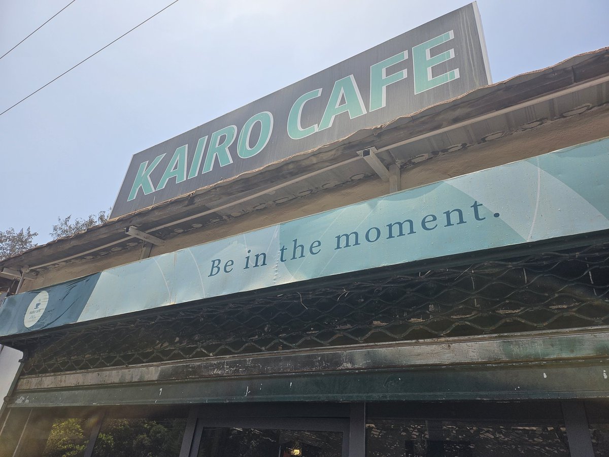 haronadrammeh's tweet photo. Thanks for the meet-up and chat this morning into the afternoon, Dr. Ismaila Badgie.
@tedlaekhan always a pleasure catching up #Star!
#KairoCafe https://t.co/wdipPJjNOg