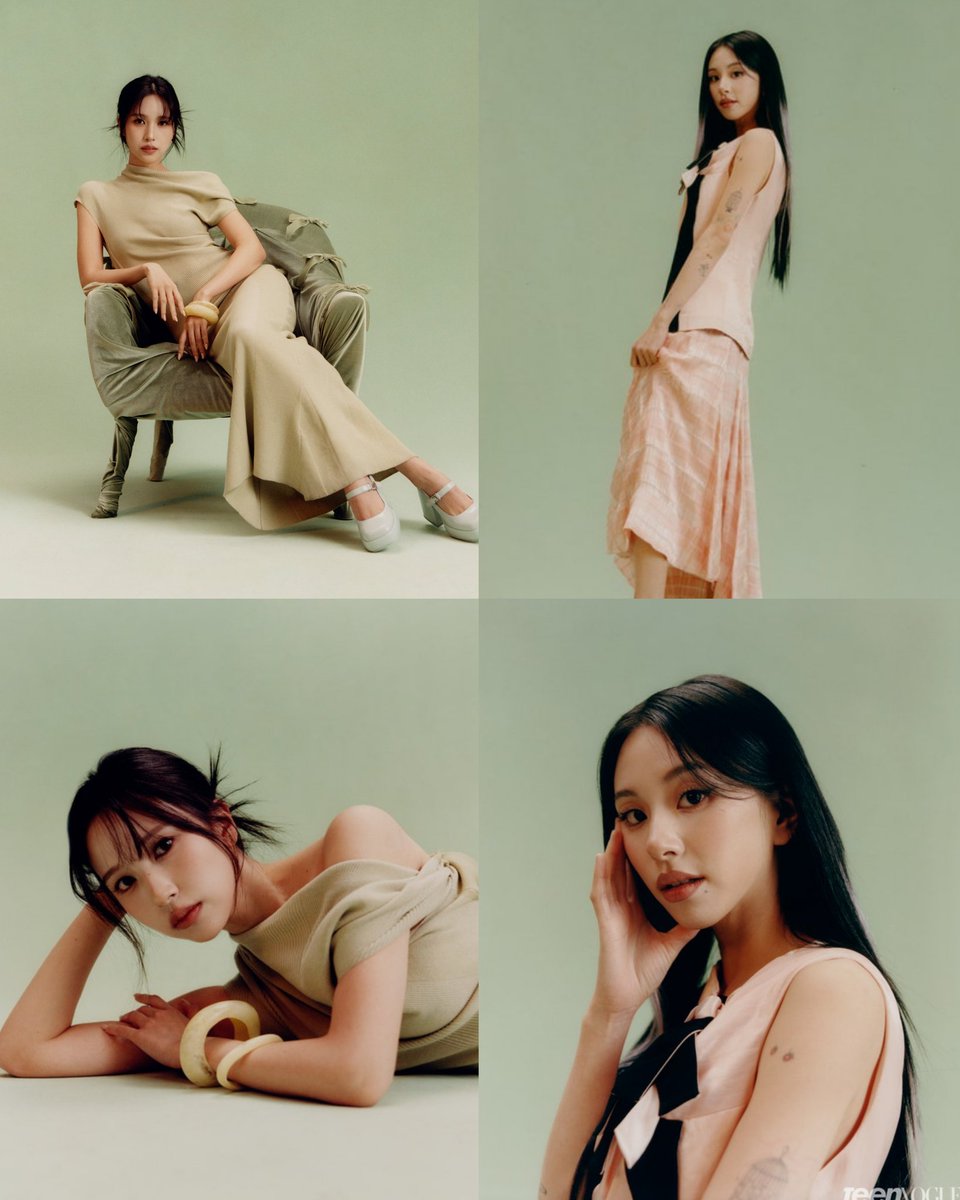 Mina and Chaeyoung X Teen Vogue