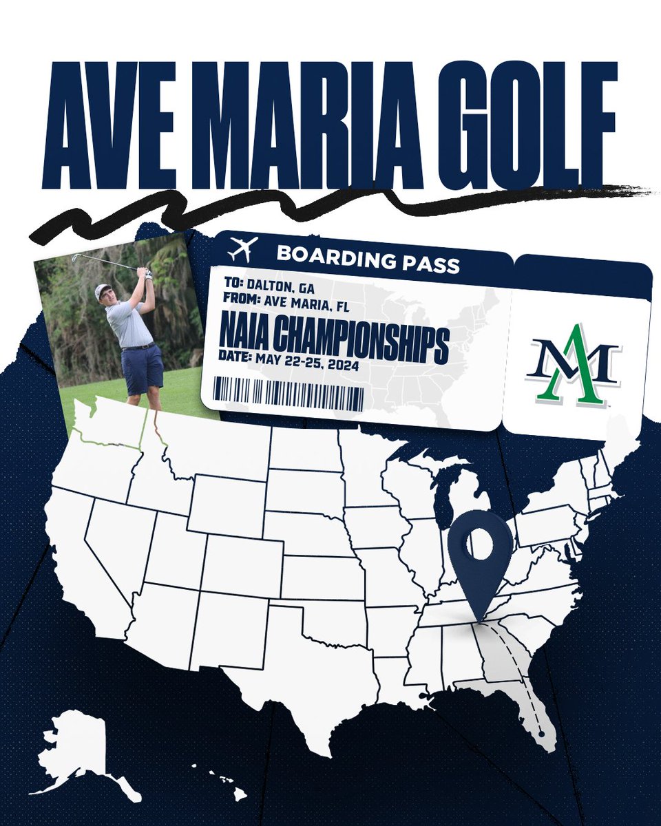 For the first time in school history, it's time to tee off at the NAIA National Championships!

The Gyrenes will tee off in Dalton, Georgia this afternoon, with the second round to follow tomorrow!

If AMU makes the cut, the final two rounds would be played Thursday and Friday!