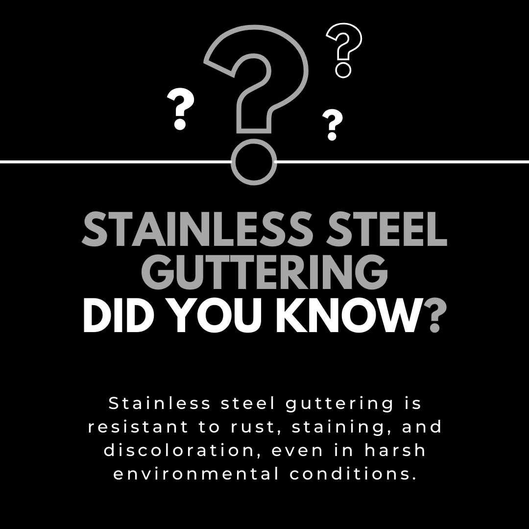 #stainlesssteelgutter #stainlesssteel #millfinish #304grade #guttering #rainwatersystems #faqs #metalguttering #rainwaterharvesting #seflbuild #renovation #oakframe #newbuild #castiron #aluminium #steel #plastic