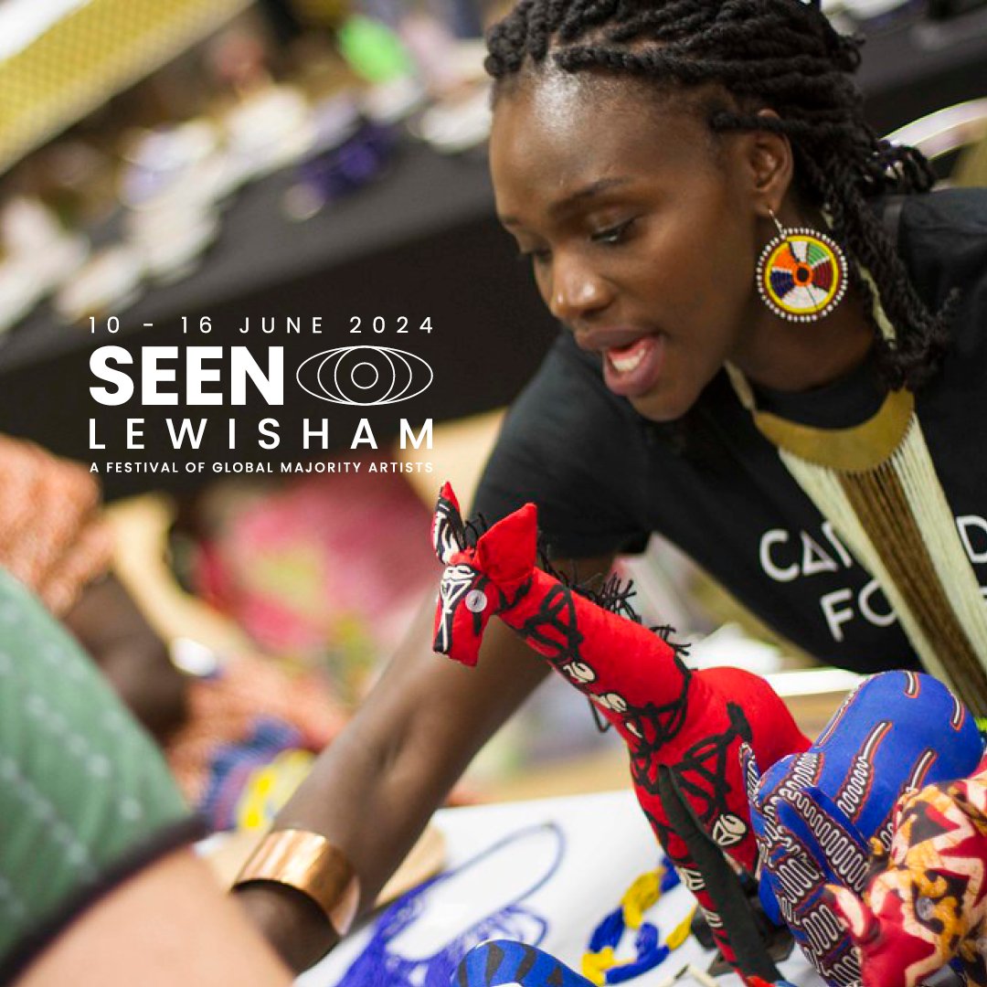 📅 Only 3 weeks until the SEEN Lewisham Market! Join us on Tuesday, 11 June, @BroadwayCatford. Connect with Global Majority-owned local businesses, explore art, crafts, products, and services from 11am to 7pm. It’s free to attend! #SEENLewisham2024