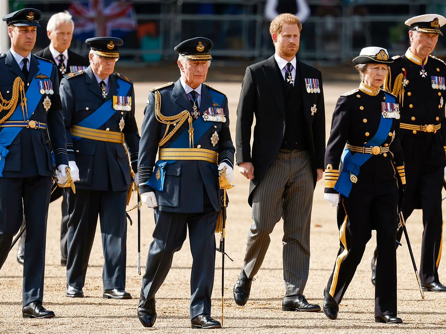 The Royal Family is such a joke that the only person who has served on the frontlines wasn’t allowed to wear uniform, but all the people who didn’t were.