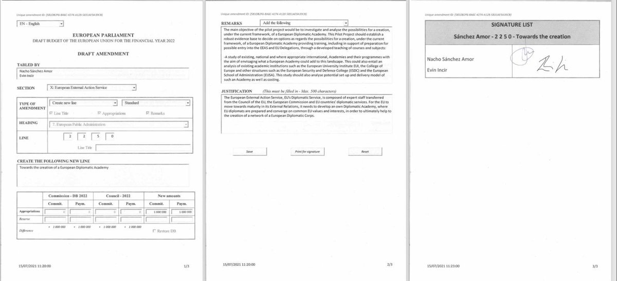 The pilot project I submitted for the creation of @EUDiploAcademy back in 2021 has just become a reality as @EUCouncil approves to make it permanent! This is a crucial step in building a common diplomatic culture based on a🇪🇺perspective to strengthen the #EU’s external action